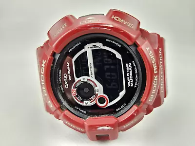 Casio G-SHOCK MUDMAN Tough Solar Powered Watch 3281 G - 9300 Red • $32