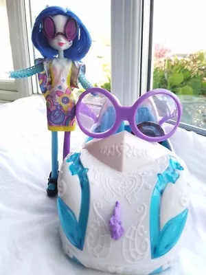 My Little Pony Equestria Girls Rainbow Rocks  DJ PON Doll &  Car With Glasses • £10.99