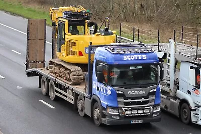 SCOTTS SCANIA MX68CKP 6x4 TRUCK/LORRY PHOTO • £0.99