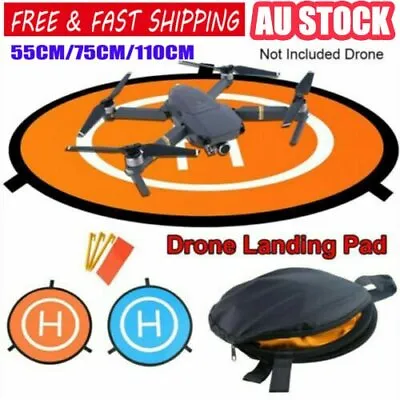 $14.21 • Buy 110cm Waterproof Fast-fold Landing Pad Parking Apron For Phantom Mavic Drone XD