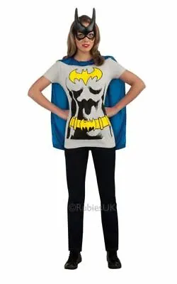£28.24 • Buy Batgirl Tshirt Womens Costume DC Comics Marvel Superhero Fancy Dress Outfit