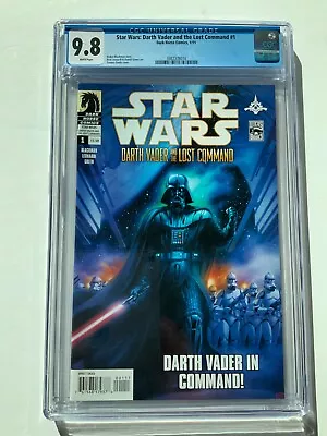 $152.98 • Buy Star Wars Darth Vader And The Lost Command 1 Cgc 9.8 White Pages Dark Horse 2011
