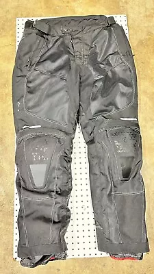 SEDICI Alexi 2 Mesh Motorcycle Pants Mens Size 2XL Black Thermal Liner Like New • $65