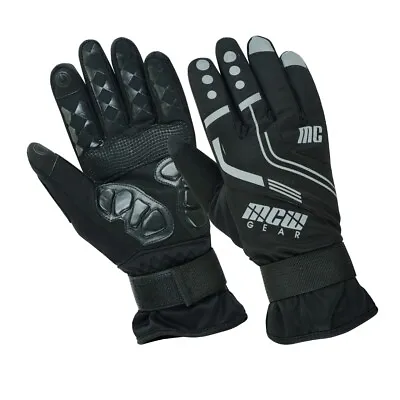 MENS SOFTSHELL BICYCLE TOUCHSCREEN MOTORBIKE MOTORCYCLE Sports GLOVES • £9.89