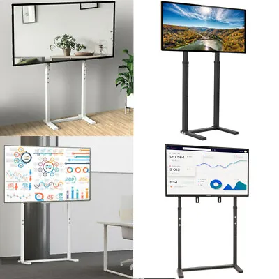Universal TV Floor Stand Portable Height Adjustable Display Floor Mount 32-100” • £49.91