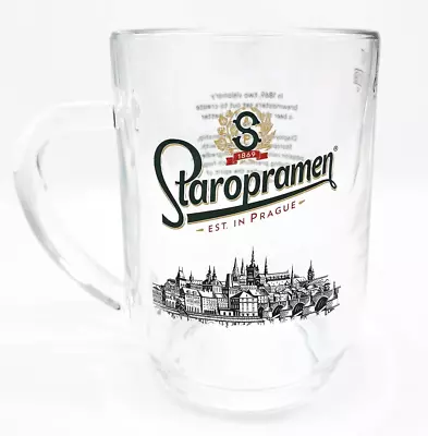 Staropramen Beer Pint Glass Nucleated Tankard Brand New X1 • £8.99