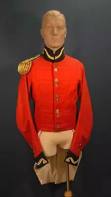 New Red Men Aide-de-Camp Half Dress Officer British Tail Coat With Fast Shipping • $217.38