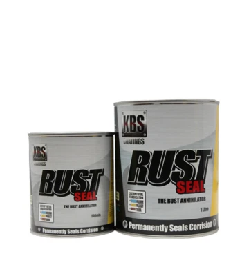 KBS RUST SEAL SATIN BLACK 1L - KBS Coatings Paint Sealer • $99.90