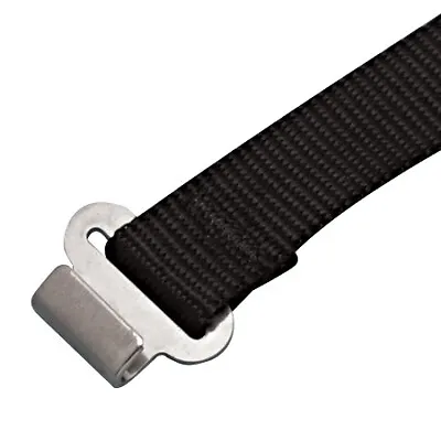 Webbing W/ Flat Hook 304 Stainless Steel 1  X 24  (s0233-0002) • $15.87