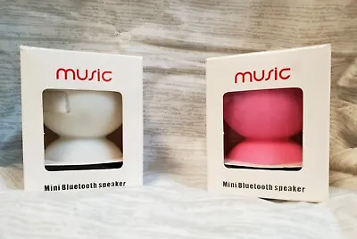 Music Mini Bluetooth Speaker X1 WHITE COLOR Modular  Buddy-Jack  Design • $4.99