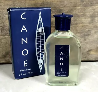 Vintage Dana ~ Canoe ~ 2 Oz After Shave Splash 59 Ml New In Box • $15