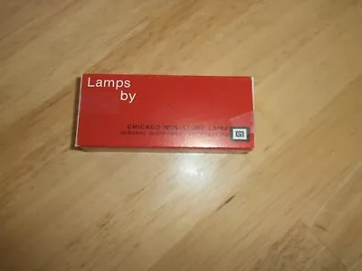 Lot/10 Miniature Light Bulb Lamps 158 Chicago Minwedge Basenos • $19