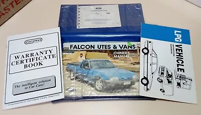 Ford Xg Ute Van Owners Manual & Gogas Lpg Wallet Genuine Used • $59.99