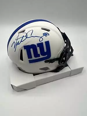 Victor Cruz Autographed NY Giants Lunar Eclipse Mini Helmet (Beckett) • $205.85