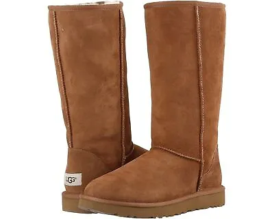 Women UGG Classic Tall II Boot 1016224 Color Chestnut Suede Upper Authentic New • $187.90