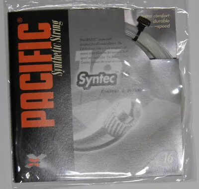 3 (THREE) SETS Pacific Syntec 16 Ga String Co-polymer Synthetic Gut COMFORT 120 • $8.88