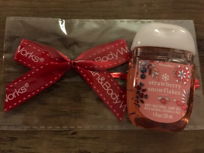 £4.75 • Buy Bath And Body Works ‘STRAWBERRY SNOW FLAKES’ Hand Gel
