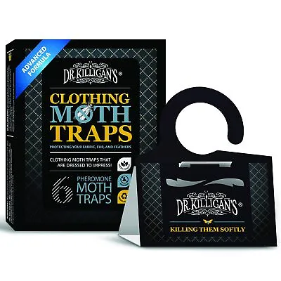 	Dr. Killigans Premium Clothing Moth Traps With Pheromones Prime | 6-Pack	 • $35.02