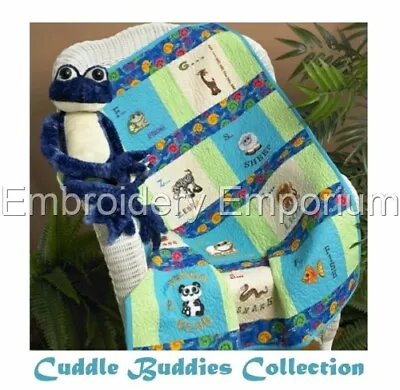 £8.95 • Buy Cuddle Buddies Collection - Machine Embroidery Designs On Cd Or Usb