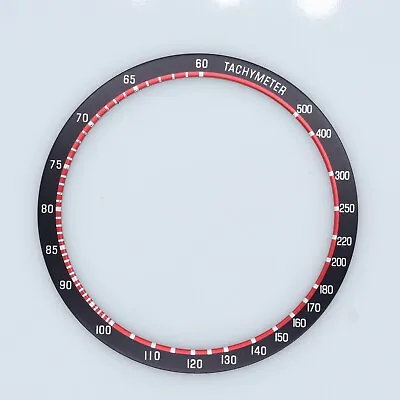 Bezel Insert Seiko UFO Black Red 6138-0010 6138-0011 6138-0012 Yachtsman Tachyme • $29.99