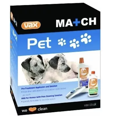 Vax Pet Deodorising Carpet Shampoo Kit And Tool Attachment Kit For  Vax Cleaner • £7.99