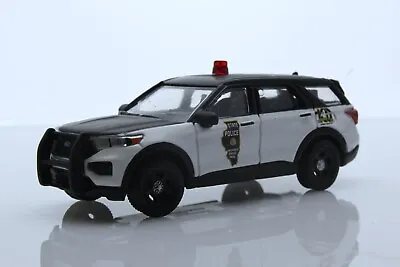 2022 Ford Explorer Illinois State Police Car Trooper 1:64 Scale Diecast Model • $13.95