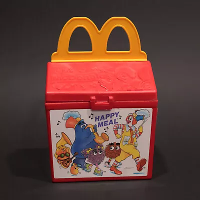 Vintage McDonalds Happy Meal Toy Box 1989 Fisher Price BOX ONLY • $29.95