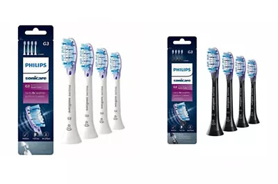4-Pack For Philips Sonicare G3 Premium Gum Care Brush Heads Black/White AU • $36.99