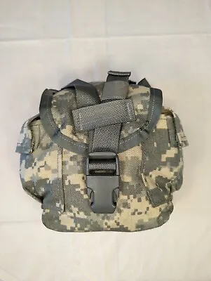 NEW - MOLLE II 1 QT Canteen Cover / General Purpose Pouch ACU • $9.99