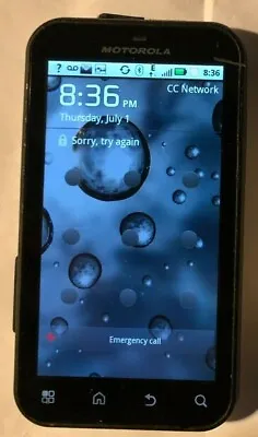 Motorola Defy Black MB525 (T-Mobile) MINT Used RESTRICKED PROPERTY NOT FOR SALE  • $24.88