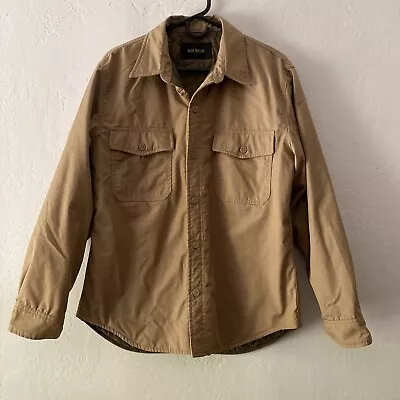 Buck Mason Storm Stopper CPO Jacket Desert Khaki Button Up Size Large • $127.95