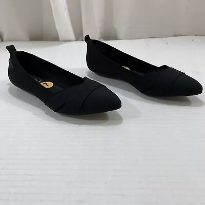 Anne Klein Iflex Women's 7M Slip-On Flats Shoes Black New Without Box Never Worn • $17.97