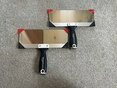 Stainless Steel Tape Knife Large Scraper With Hammer End X2 • £11.99