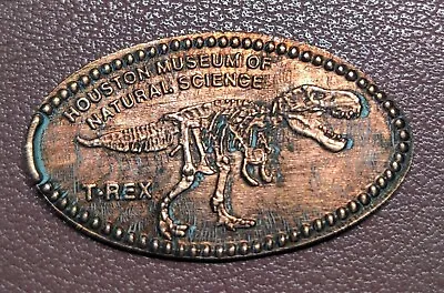Retired * Houston Museum Of Natural Science TX  Pressed Zinc Penny  • $2.99