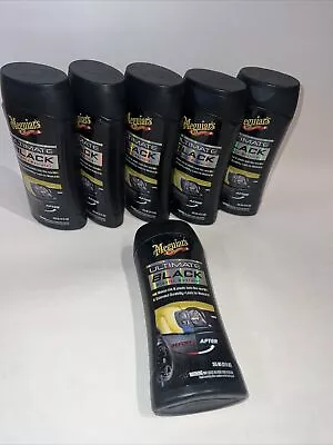 6 PACK Meguiars Car Black Plastic Restorer Fluid 12 Oz Ultimate Trim Protect • $63