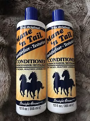 2x Mane ‘n Tail Moisturizer Texturizer Conditioner 12 Fl Oz Each • $18.99