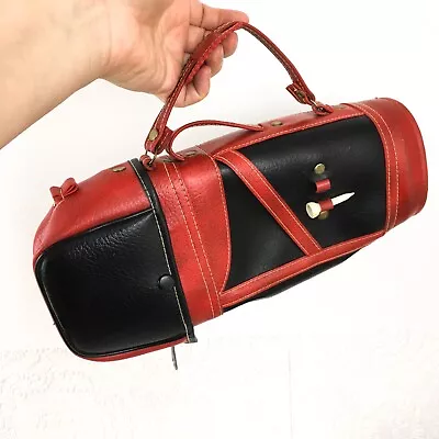 Vintage 70’s Vinyl Mini Golf Bag Pro Shop Man Cave Decor Novelty Bag Container • $71.95