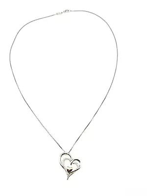 GUC AV Alwand Vahan 925 Sterling Silver 14K Gold  I Am Loved  Pendant Necklace • $44.87