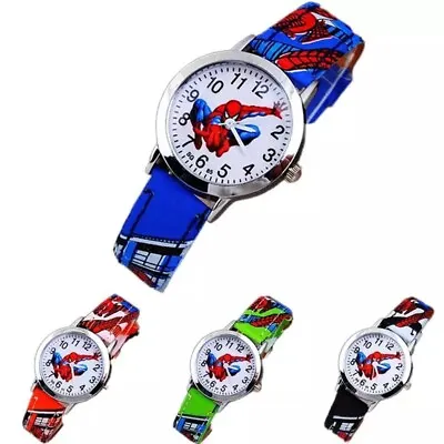 Children's Spiderman Quartz Watches Analogue & Digital Designs 2021 UK Stock • £6.99