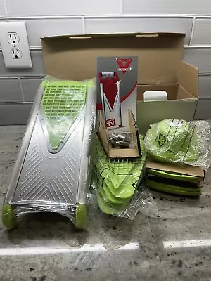 $21.50 • Buy Pro V Stainless Mandoline Slicer / Dicer Color Green