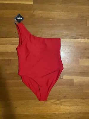 Zaful Red One Piece Swimsuit Size Large NWT • $10