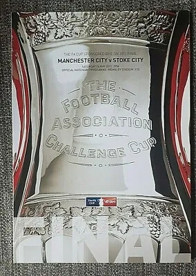 MANCHESTER CITY V STOKE CITY   F.A.CUP FINAL  14th MAY 2011 • £5.75