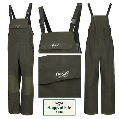 £62.95 • Buy Hoggs Of Fife Green King II Waterproof Bib & Brace Work Dungarees XS-3XL 30/33L
