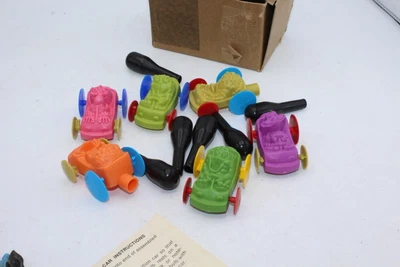 $45 • Buy Vintage 1973 Ralston Purina * FREAKIE Ballon Cars Mail Away Box * Cereal Premium