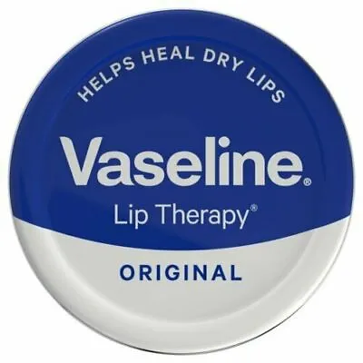 £2.49 • Buy Vaseline Lip Therapy Original Petroleum Jelly Balm Heal Cracked Dry Lips 20g Tin