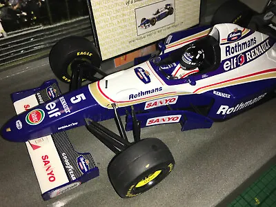 1:18 Quartzo 18361 Damon Hill Williams FW17 #5 Winner Hungary GP 1995 • £124.99
