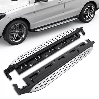 2X Running Board Side Steps For 2012-2017 Merceder-Benz W166 ML ML350 ML550 GLE • $155.99