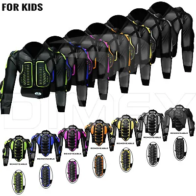 NEW Kids / Child Motorcycle Spine Protector Guard Jackets Motorbike Body Armour • $32.35