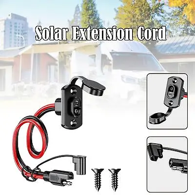 $6.49 • Buy Car Battery Extension Tender SAE Power Automotive Panel Connector Cables NEW