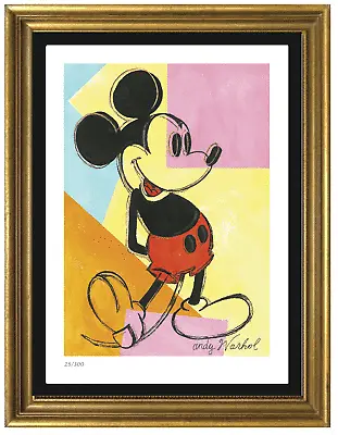 Andy Warhol  Mickey Mouse  Collector Edition Signed/Numbered + COA (unframed) • $99.99